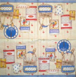 IHR Cottage pantry blue 1/2