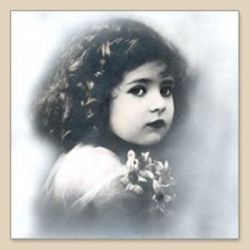 Vintage girl SVD