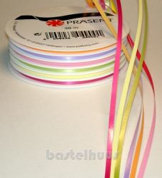 Geschenkband Krusel 3 mm pastell