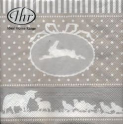 IHR Easter border linen