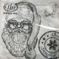 IHR Santa in nature grey 1/2