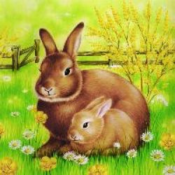 Easter rabbits