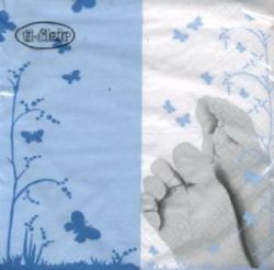 Pieds de Bebe blue