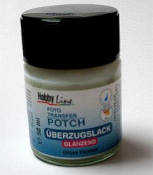 Foto Transfer Potch berzugslack glnzend, 50 ml