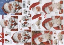 Santa mit Hunden - Le Suh 777556