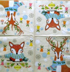 IHR Dotty deer and funny fox 1/2