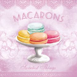 Macarons rose