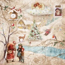 Vintage winter wonderland