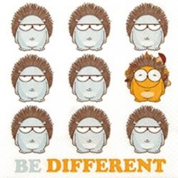 Be different