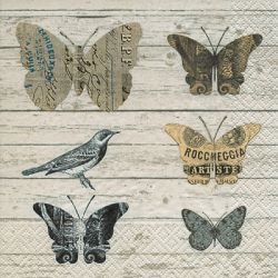 Paper butterflies