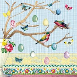Easter branch blue