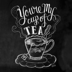 Blackboard tea