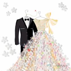 Bride and groom