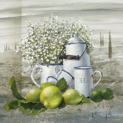 Still life with lemons