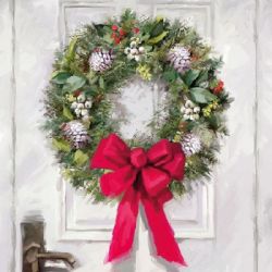 White wreath