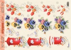 Briefkasten mit Blumen - STSL365