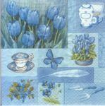 English garden blue