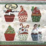 Xmas cupcake sextet