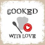 Cooked with love white