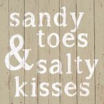 Salty kisses