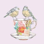 Tea for two birds