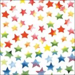Colourful stars mix